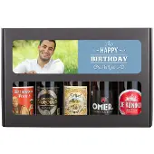 Yoursurprise Coffret bière Personnalisé - Anniversaire - Blonde