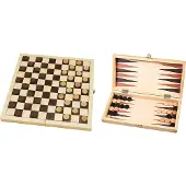 Hot Jeu de dames et de backgammon Games 29 x 14,5 x 4,5 cm
