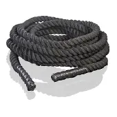 Gymstick Battle With Cover 12 M Battle Rope Noir 3.8 cm