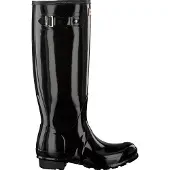 Hunter pour femme. WFT1000RGL Bottes Original Tall Gloss noires (38), Plat, Aucun, Casuel