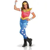 Vegaoo Rubie's Dc Super Hero Girl - Déguisement Classique Wonder Woman - Taille L