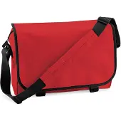 Bagbase BG21 | Sac à bandoulière Messenger Bag | 38 x 30 x 12 cm - Couleur : Classic Red - Taille : 38 x 30 x 12 cm