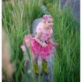 Great Pretenders Fairy Blooms w/Wings&HB Dk.Pk, SIZE US 3-4