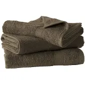De Witte Lietaer serviette Hélène140 cm coton marron 3 pièces