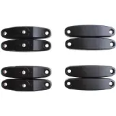 Menabo Adaptateur pour barres de toit carrées pour porte-skis Iceberg MEN847