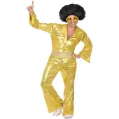 Atosa Disk Costume Jaune XS-S