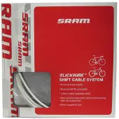 Sram Slickwire Pro Road/mtb Shift Cable Kit Blanc,Noir 4 mm