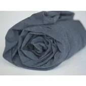 Yumeko Drap-housse Yumeko Indigo Bleu (Jersey)-90 x 200 cm