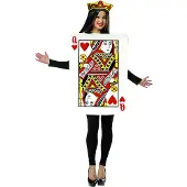 Guirca Queen Of Cards Woman Costume Multicolore L Enfants