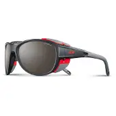 Julbo - Lunettes de soleil - Explorer 2.0 Gris Foncé/Orange Alti Arc 4 - Noir