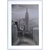 Henzo Cadre Manhattan 50x70 argent -