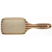 Olivia Garden Bamboo Touch brosse plate cheveux et cuir chevelu Nylon L 1 pcs
