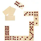 Goki Domino des coccinelles