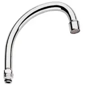 GROHE Costa HU-bec M22x1 saillie 185 mm pour mitigeur monotrou évier chromé - 13073000