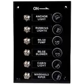Talamex Switch Panel 115x165 Mm Noir