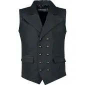 Gothicana by EMP Veste Sans Manches Gothic de - From Safety To Where - M - 3XL - pour Homme - noir - Taille 3XL