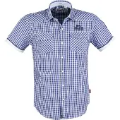 Lonsdale Chemise bleu / blanc