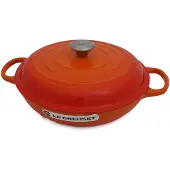 Le Creuset Gourmet Professional 30 Cm Cooking Pot Orange