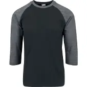 Urban Classics T-Shirt gris foncé / noir