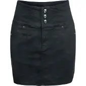 Rock Rebel by EMP Jupe courte de - Miss Nothing - XS - 3XL - pour Femme - noir - Taille XS