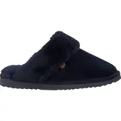 Warmbat Chaussons Warmbat Flurry Slipper Women Suede Dark Navy-Taille 36