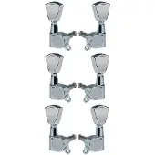 Boston 76-CLR set de mécaniques pour guitare, chrome