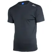 Rogelli Hommes, T-shirt de sport, Débardeur homme à manches courtes Promo, Noir, XL (XL), Noir, XL