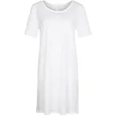 Hanro Chemise de nuit ' Cotton Deluxe 90cm ' blanc