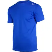 Rogelli Hommes, T-shirt, T-shirt de sport Promo Homme - T-shirt de sport technique à manches courtes - Bleu, Bleu, (S)
