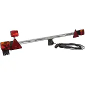 Carpoint Panneaux Lumineux Carpoint Extensible 12 V 140/210 cm