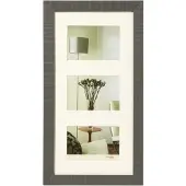 Walther design Cadre photo Home 3x13x18 cm Gris