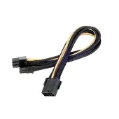 Silverstone SST-PP07-PCIBG Câble PCI-8 broches vers PCIe-6+2 broches, 250mm - noir/