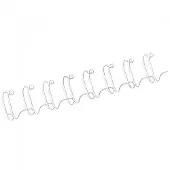 Fellowes - 6 mm - 297 mm - 34 anneaux - A4 (210 x 297 mm) - 35 feuilles - blanc - 100 unités fil de ligature