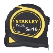 Stanley 5m 16ft TYLON Measuring Tape Metric and Imperial