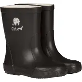 CeLaVi Bottes en caoutchouc noir / blanc
