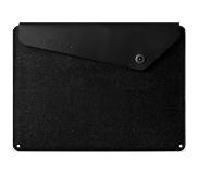 Mujjo Pochette en cuir pour MacBook Pro retina 12'' Noire
