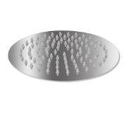 vidaXL Tête de douche plongeante ronde en acier inoxydable 20 cm