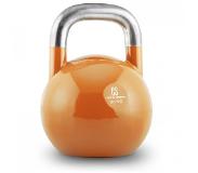 Capital Sports Compket Kettlebell haltère poids acier 28kg -orange