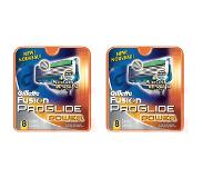 Gillette Fusion ProGlide Power Pack de 8 lames de rasoir