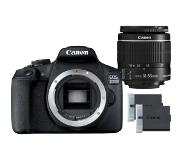 Canon EOS 2000D + 18-55 mm IS II + Batterie supplémentaire