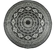 Esschert Design Tapis d'extérieur 180 cm Noir et blanc OC18
