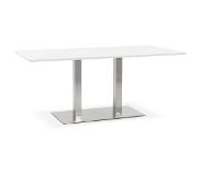 Alterego Table / bureau design 'MAMBO' blanc - 180x90 cm
