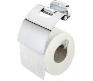 Tiger Porte-Papier Toilette Clapet Tiger Lucca Acier Inoxydable Brillant