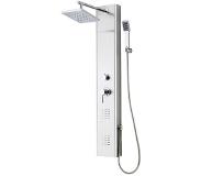 Schutte Panneau de douche avec mitigeur à levier TAHITI Inox