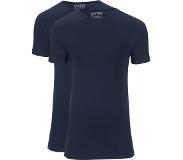 Slater T-Shirts Stretch Lot de 2 Marine Bleu foncé Bleu taille S