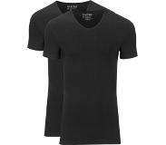 Slater T-Shirts Stretch Lot de 2 Col-V Noir taille L