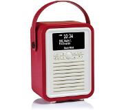 View Quest Radio portable DAB+ FM Bluetooth Retro Mini Red