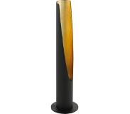 Eglo Lampe de table à LED Barbotto 5 W 39,5 cm Noir et doré