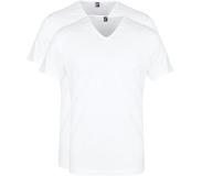 Alan red T-Shirt Vermont Col-V (Lot de 2) Blanc taille S
