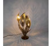 QAZQA Lampe de table vintage grande or - Botanica